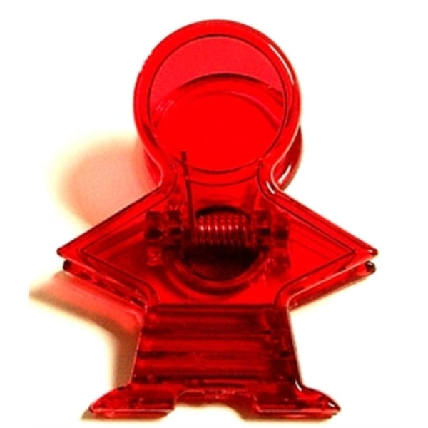 Person Magnetic Memo Clip