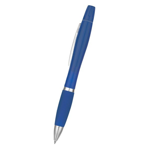 Twin-Write Pen & Highlighter w/ Antimicrobial Additive