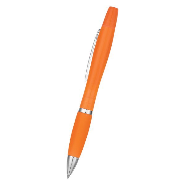 Twin-Write Pen & Highlighter w/ Antimicrobial Additive
