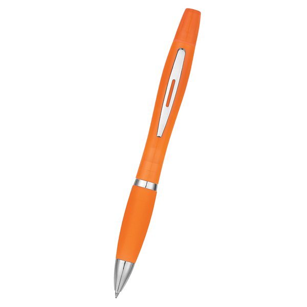 Twin-Write Pen & Highlighter w/ Antimicrobial Additive