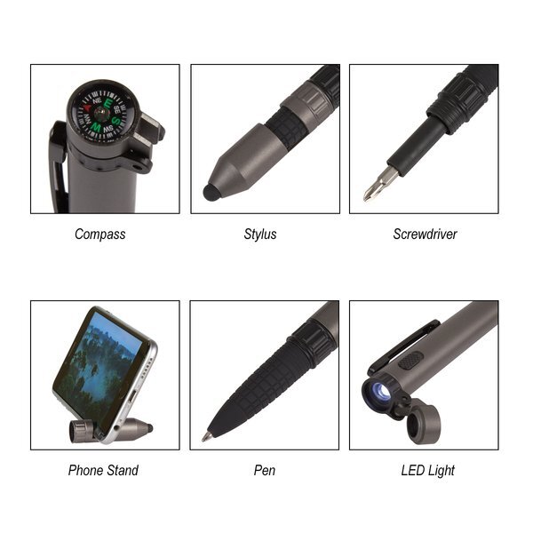 Quest 6-in-1 Multi Tool Pen