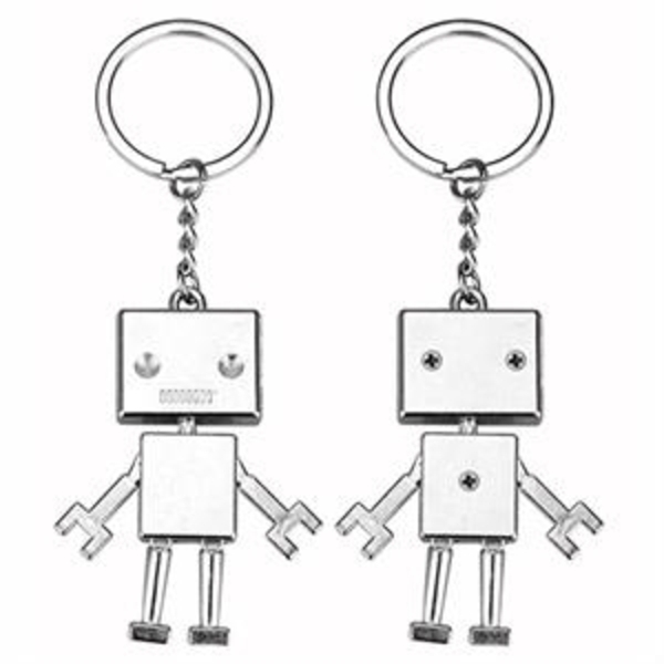 Metal Robot Key Chain