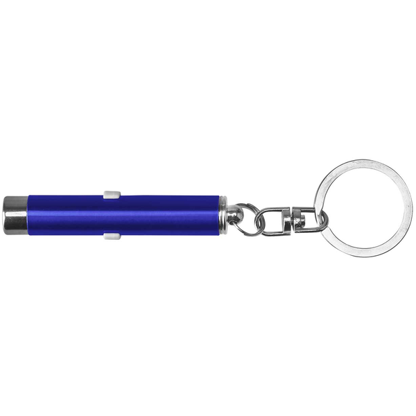 Dual Function Laser Pointer Flashlight Key Chain