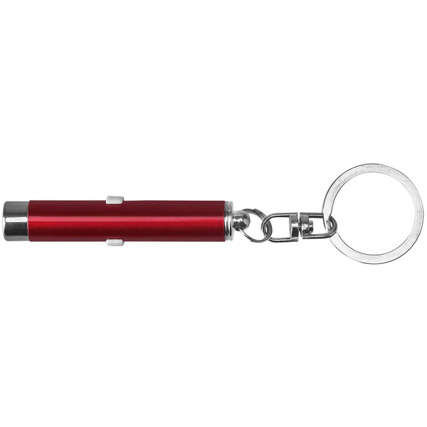 Dual Function Laser Pointer Flashlight Key Chain