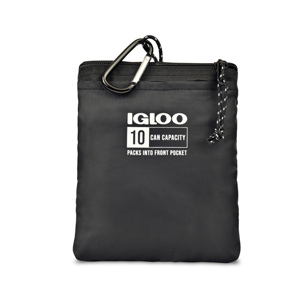 Igloo® Packable Puffer REPREVE® Recycled Nylon 10-Can Cooler Bag