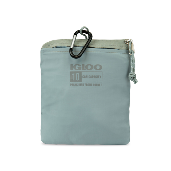 Igloo® Packable Puffer REPREVE® Recycled Nylon 10-Can Cooler Bag