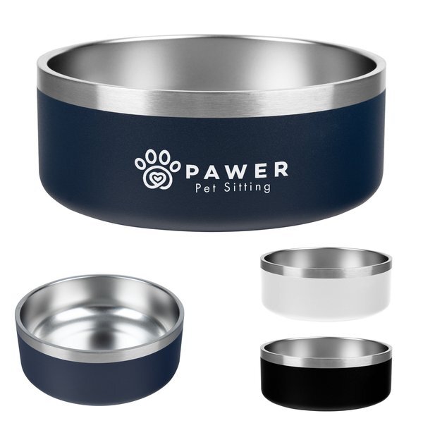 Stainless Steel Pet Bowl, 40oz.