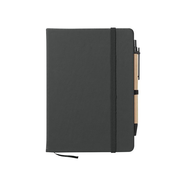 Journal Notebook w/ Sticky Notes & Flags, 5" x 7"