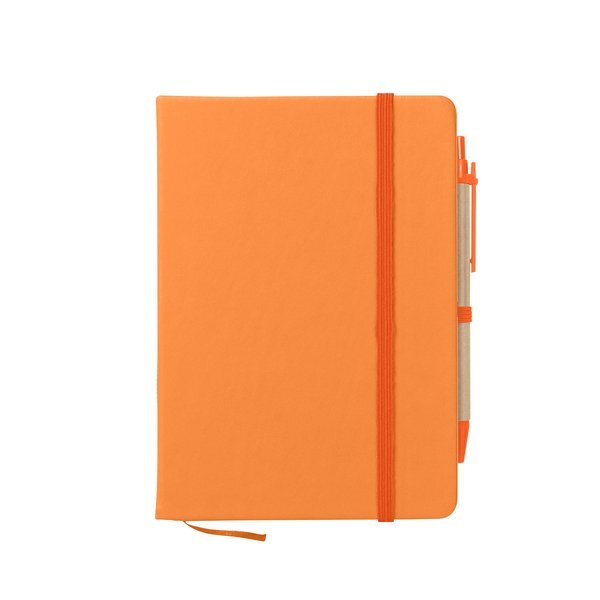 Journal Notebook w/ Sticky Notes & Flags, 5" x 7"