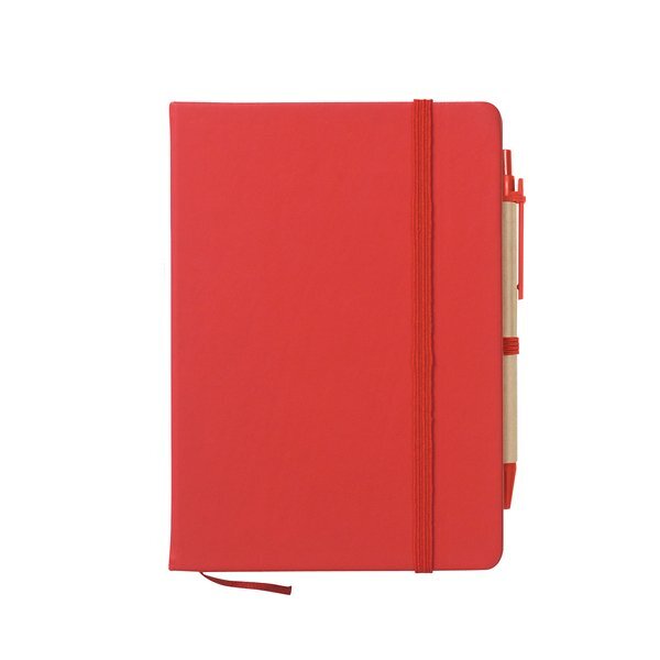 Journal Notebook w/ Sticky Notes & Flags, 5" x 7"