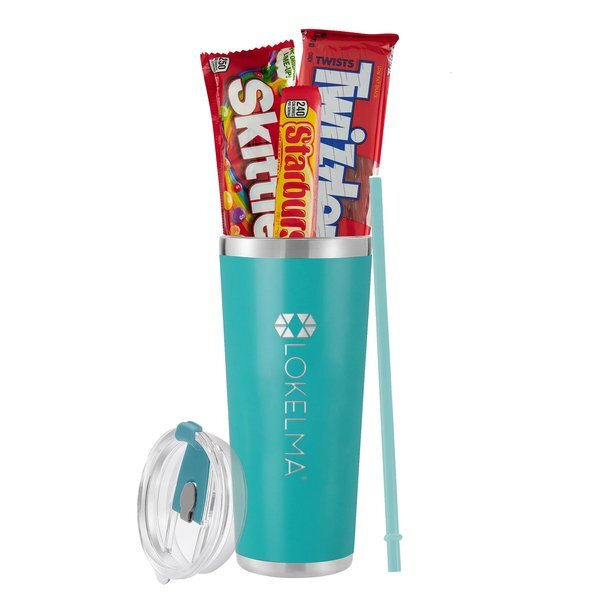 Starburst, Skittles, Twizzlers & Tumbler w/ Straw Set
