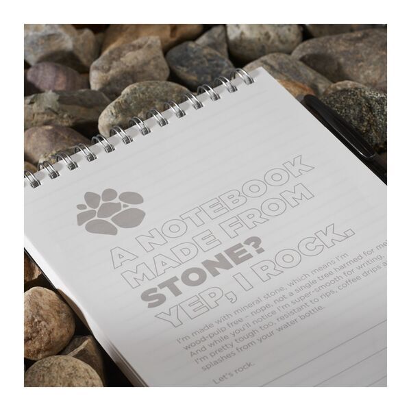 Mineral Stone Field Reporter Notebook w/ Pen, 4" x 6"