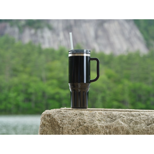 Thor Double-Wall Eco-Friendly Straw Tumbler, 40oz.