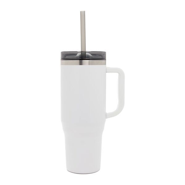 Thor Double-Wall Eco-Friendly Straw Tumbler, 40oz.