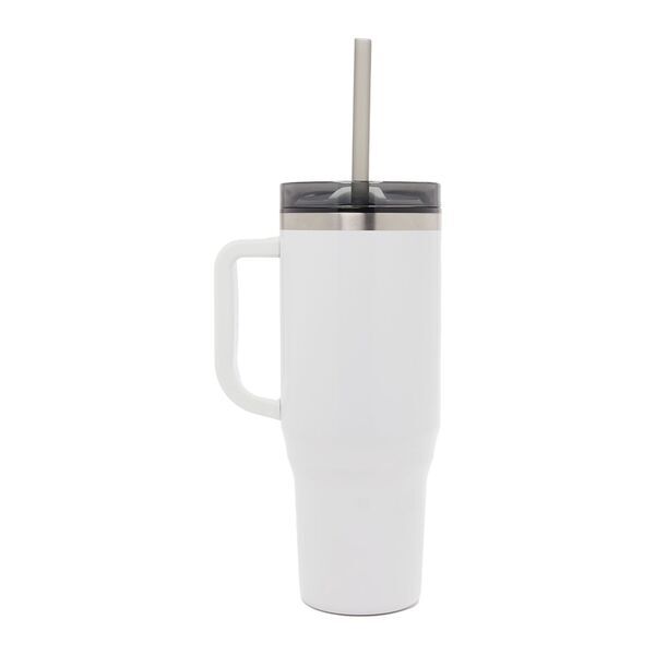 Thor Double-Wall Eco-Friendly Straw Tumbler, 40oz.