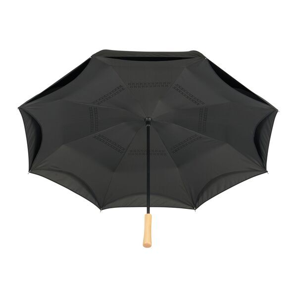 Recycled Manual Inversion Umbrella, 48" Arc