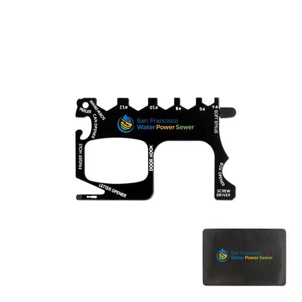 Stainless Steel 17-in-1 Multi Tool Card