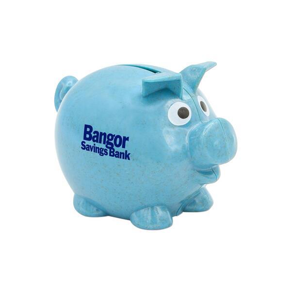 Wheat Straw Piggy Bank