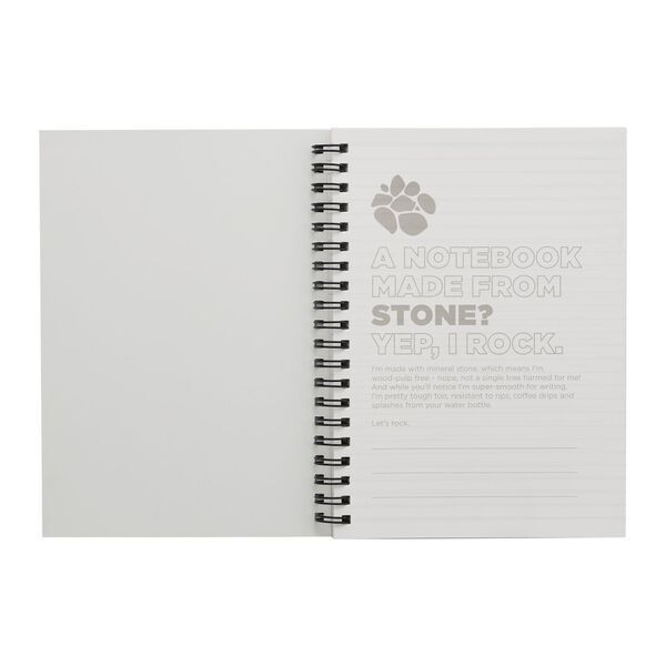 Mineral Stone Field Spiral Notebook, 5" x 7"
