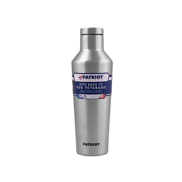 Patriot® Stainless Steel Canteen, 20oz.