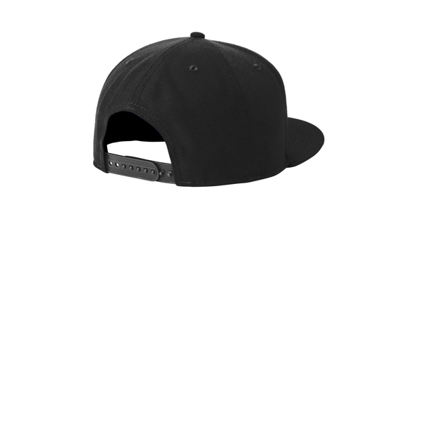 New Era® Standard Fit Flat Bill Polyester Snapback Cap