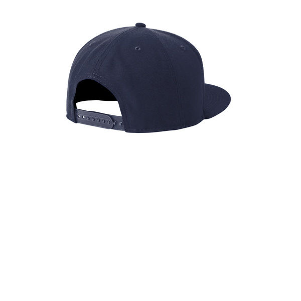 New Era® Standard Fit Flat Bill Polyester Snapback Cap