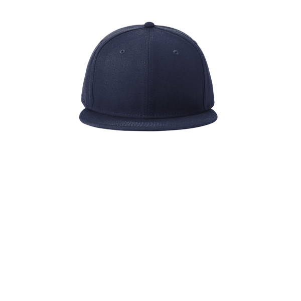 New Era® Standard Fit Flat Bill Polyester Snapback Cap
