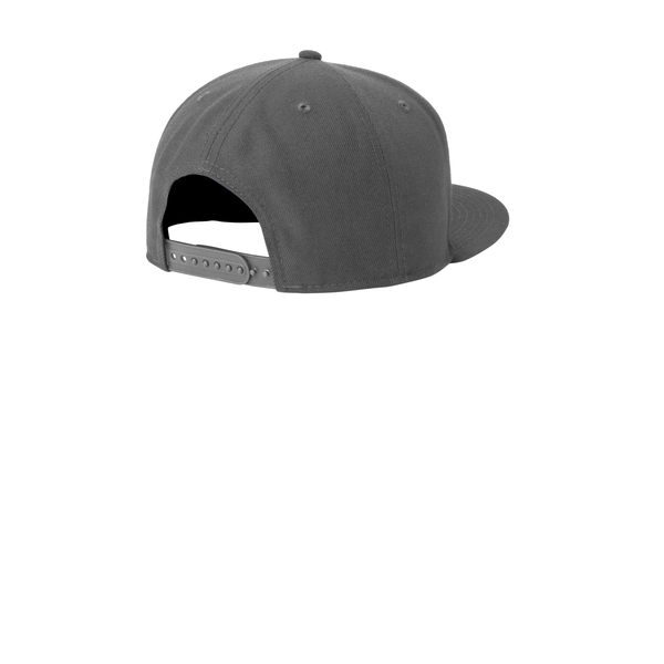 New Era® Standard Fit Flat Bill Polyester Snapback Cap