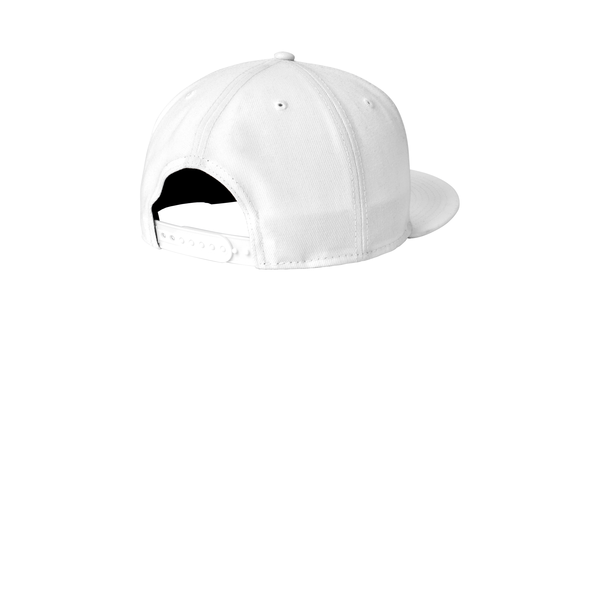 New Era® Standard Fit Flat Bill Polyester Snapback Cap