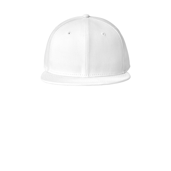 New Era® Standard Fit Flat Bill Polyester Snapback Cap
