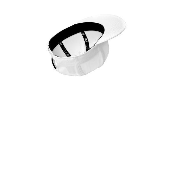 New Era® Standard Fit Flat Bill Polyester Snapback Cap