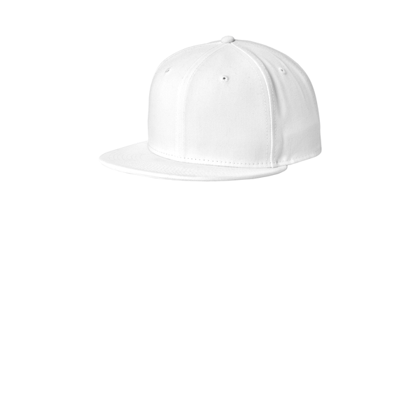 New Era® Standard Fit Flat Bill Polyester Snapback Cap