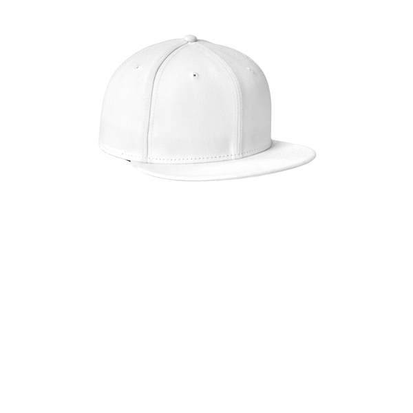 New Era® Standard Fit Flat Bill Polyester Snapback Cap