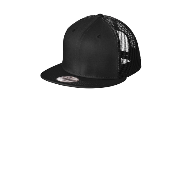 New Era® Standard Fit Cotton Twill & Polyester Snapback Trucker Cap