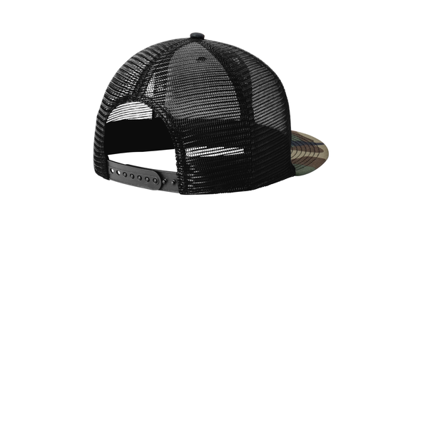 New Era® Standard Fit Cotton Twill & Polyester Snapback Trucker Cap