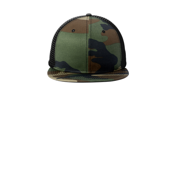 New Era® Standard Fit Cotton Twill & Polyester Snapback Trucker Cap