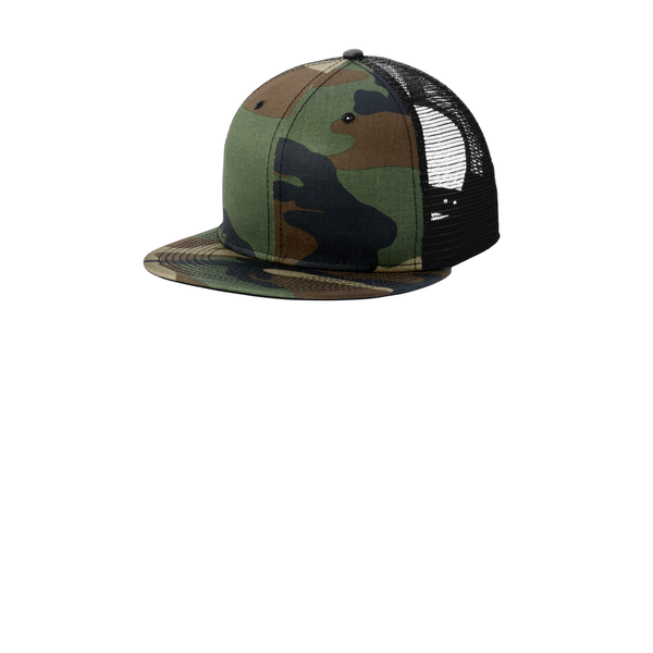 New Era® Standard Fit Cotton Twill & Polyester Snapback Trucker Cap