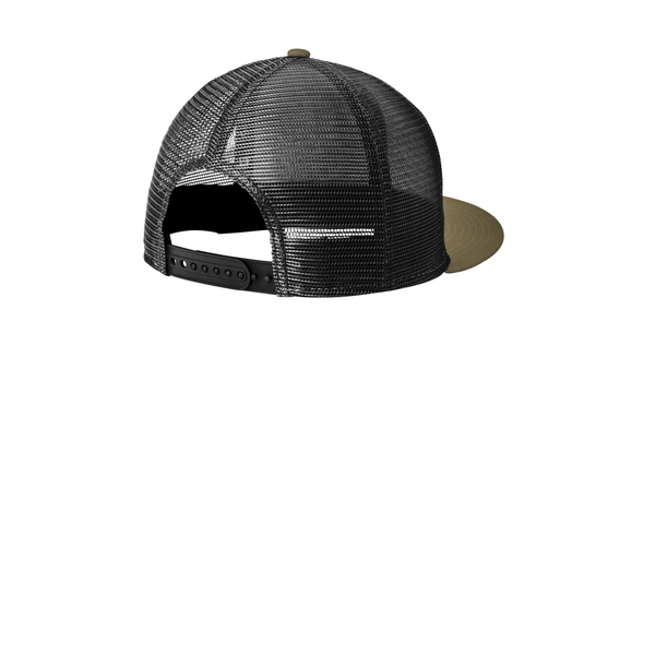 New Era® Standard Fit Cotton Twill & Polyester Snapback Trucker Cap