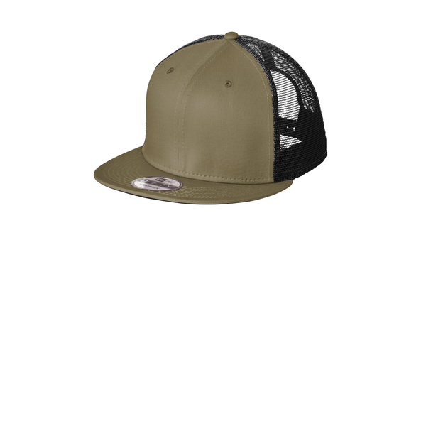 New Era® Standard Fit Cotton Twill & Polyester Snapback Trucker Cap
