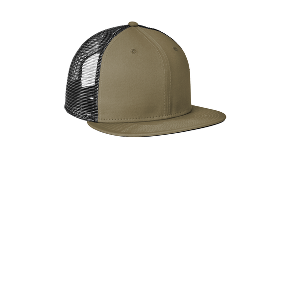 New Era® Standard Fit Cotton Twill & Polyester Snapback Trucker Cap