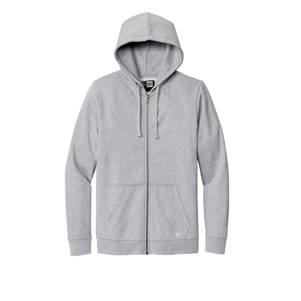 New Era® Comeback Fleece Cotton/Poly Full-Zip Unisex Hoodie