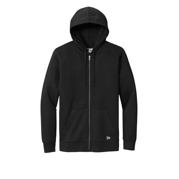 New Era® Comeback Fleece Cotton/Poly Full-Zip Unisex Hoodie
