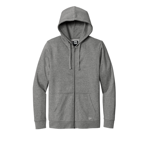 New Era® Comeback Fleece Cotton/Poly Full-Zip Unisex Hoodie