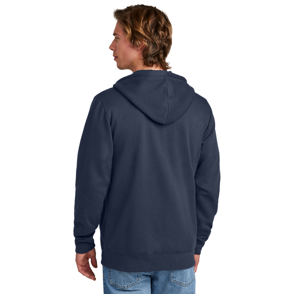 New Era® Comeback Fleece Cotton/Poly Full-Zip Unisex Hoodie