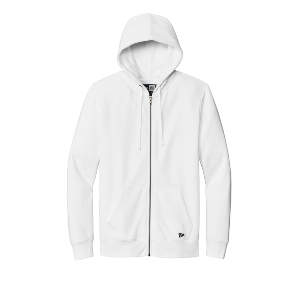 New Era® Comeback Fleece Cotton/Poly Full-Zip Unisex Hoodie
