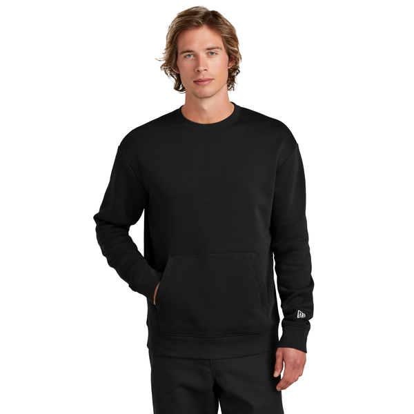 New Era® Heritage Fleece Cotton/Poly Unisex Pocket Crew