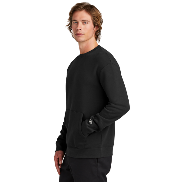 New Era® Heritage Fleece Cotton/Poly Unisex Pocket Crew
