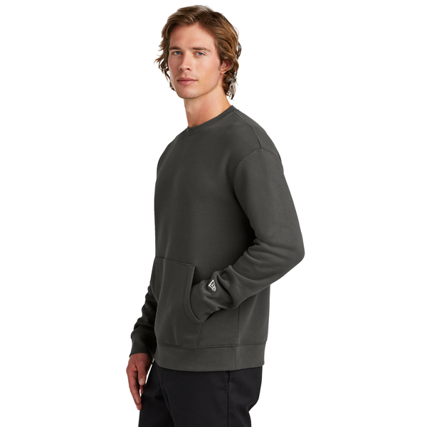 New Era® Heritage Fleece Cotton/Poly Unisex Pocket Crew