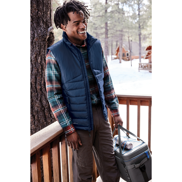 Eddie Bauer® Quilted Polyester Men's Vest
