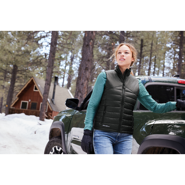 Eddie Bauer® Quilted Polyester Ladies' Vest